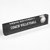 Volleyball aangepaste naamplaat naambordje