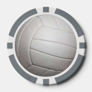 Volleyball aanpasbare pokerchips