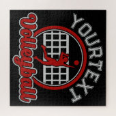 Volleyball ADD NAAM Spike Ball Attack Team Sports Legpuzzel (Horizontaal)