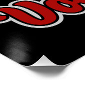 Volleyball ADD NAAM Spike Ball Attack Team Sports Perfect Poster (Hoek)