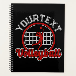Volleyball ADD NAAM Spike Ball Attack Team Sports Planner