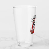 Volleyball ADD NAME Spike Ball Attack Team Player Glas (Rechts)