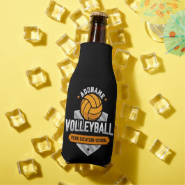 Volleyball ADD TEXT School Varsity Team Speler Flesjeskoeler
