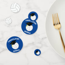 Volleyball Afstuderen Sport Blauw