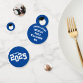 Volleyball Afstuderen Sport Blauw Confetti (Groep)