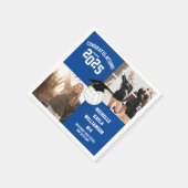 Volleyball Afstuderen Sport Blauw Servet (Hoek)