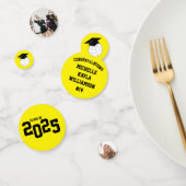 Volleyball Afstuderen Sportgeel Confetti (Groep)