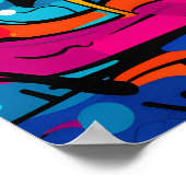 Volleyball Art Poster (Hoek)