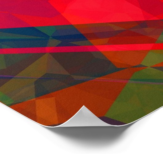 Volleyball Art Poster (Hoek)