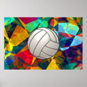 Volleyball Art Poster (Voorkant)