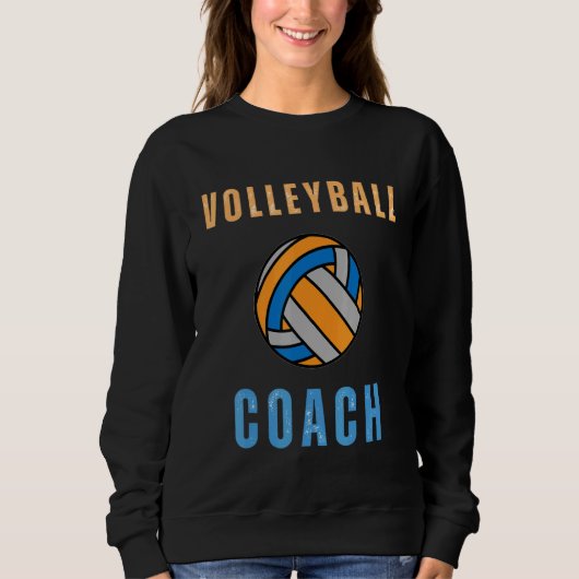 Volleyball Assistant Coach Mom Sport Team Coaching Trui (Voorkant)