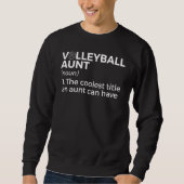 Volleyball Aunt Definition 1 Trui (Voorkant)