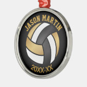 Volleyball 🏐 Award - Gold Metalen Ornament (Links)