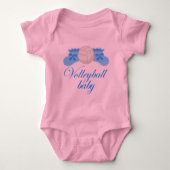 Volleyball Baby Romper (Voorkant)