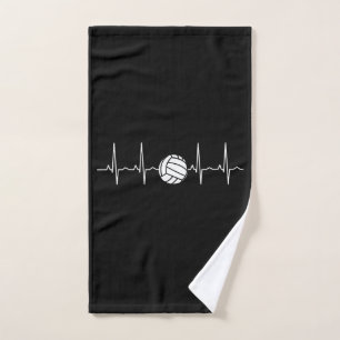 Volleyball Ball-hartslag Handdoek