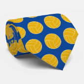 Volleyball Ball Pattern Stropdas (Opgerold)