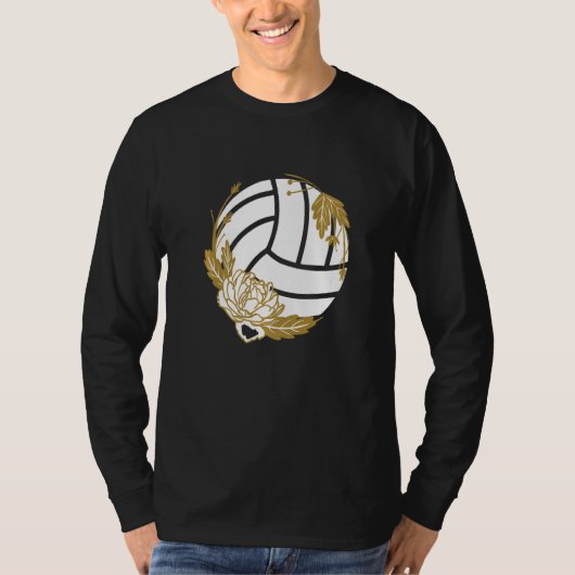 Volleyball Ball Sportventilator Team Coach Beach T-shirt (Voorkant)