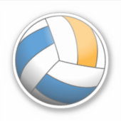 Volleyball Ball Sticker (Voorkant)