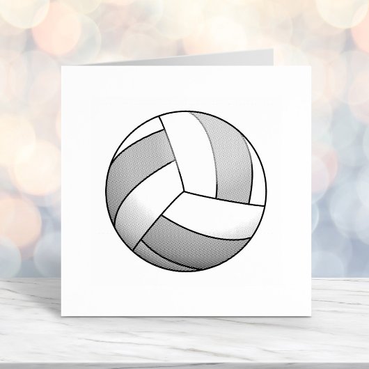 Volleyball Ball Zelfinktende Stempel