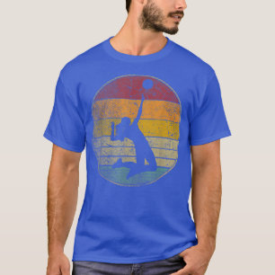 Volleyball Beach College High School Retro T-shirt