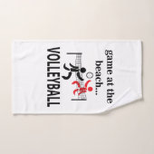 Volleyball Beach Volleyball Handdoek (Handdoek)