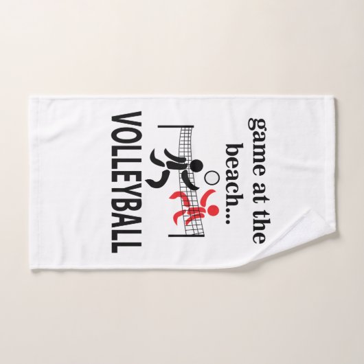 Volleyball Beach Volleyball Handdoek (Handdoek)