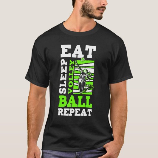Volleyball Beach Volleyball Indoor Volleyball Midd T-shirt (Voorkant)