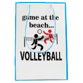 Volleyball Beach Volleyball Medium Cadeauzakje (Voorkant)