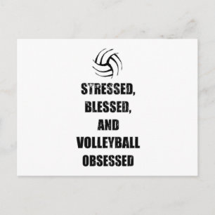 Volleyball Beach volleyball Team Girl Gift Briefkaart