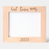 Volleyball Best Team Ever Custom Year Gegraveerde Lijstjes (Voorkant)