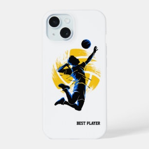 Volleyball Beste Speler Professioneel iPhone 15 Case