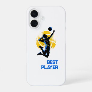 Volleyball Beste Speler Professioneel iPhone 16 Hoesje