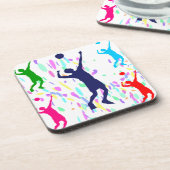 VOLLEYBALL BIER ONDERZETTER (Linkerzijde)