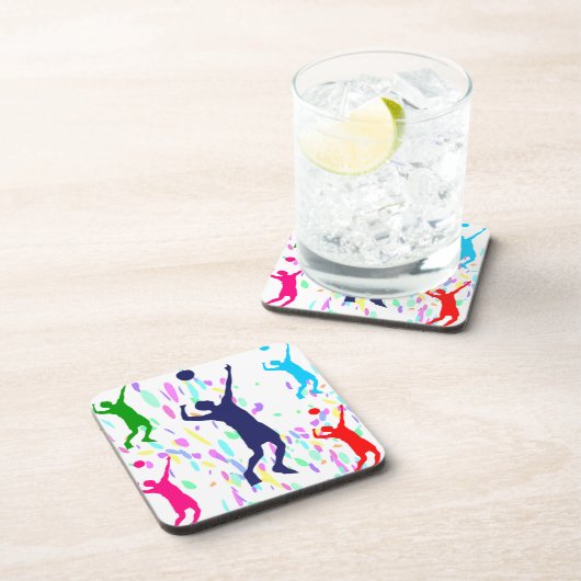 VOLLEYBALL BIER ONDERZETTER (Rechterzijde)