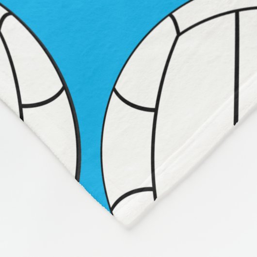 Volleyball Blanket Fleece Deken (Hoek)