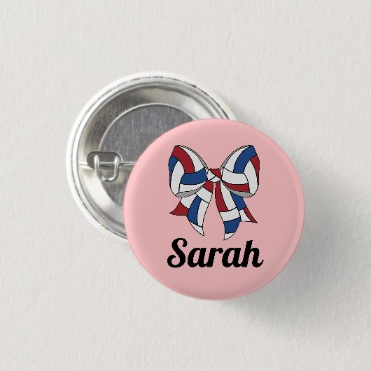 Volleyball Bow Button (Voorkant /achterkant)