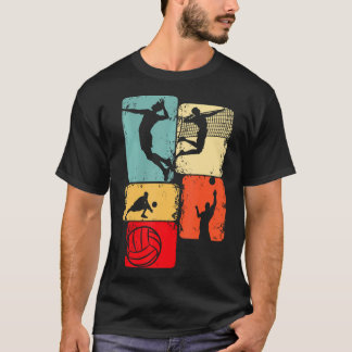 Volleyball Boys Man Youth T-shirt