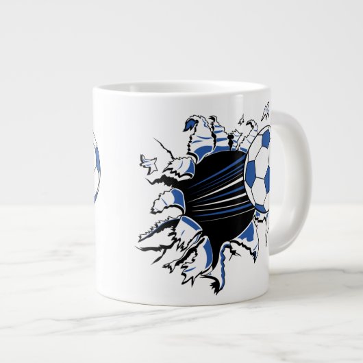 Volleyball Breakout Grote Koffiekop (Voorkant rechts)