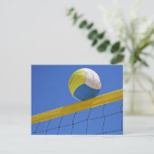 Volleyball Briefkaart (Staand voorkant)