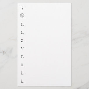 Volleyball Briefpapier