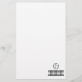 Volleyball Briefpapier (Voorkant)