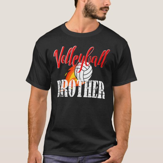 Volleyball Brother Volleyball T-shirt (Voorkant)