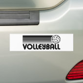 Volleyball Bumpersticker (Op auto)