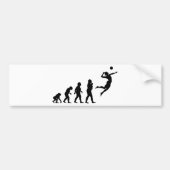 Volleyball Bumpersticker (Voorkant)