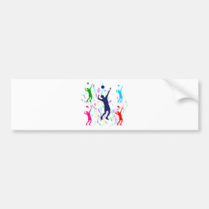 VOLLEYBALL BUMPERSTICKER