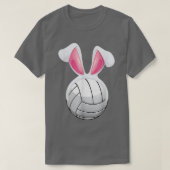 Volleyball Bunny Easter Funny Easter Day Boys T-shirt (Design voorkant)