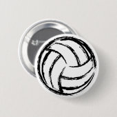 Volleyball Button (Voorkant /achterkant)