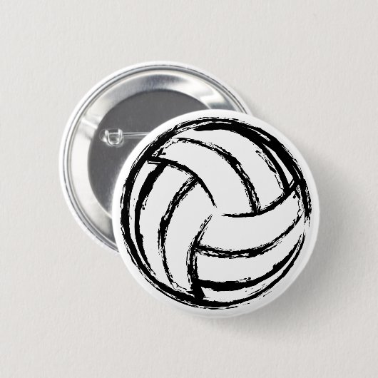 Volleyball Button (Voorkant /achterkant)