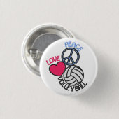 Volleyball Button (Voorkant /achterkant)