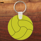 Volleyball Button Sleutelhanger (Voorkant)